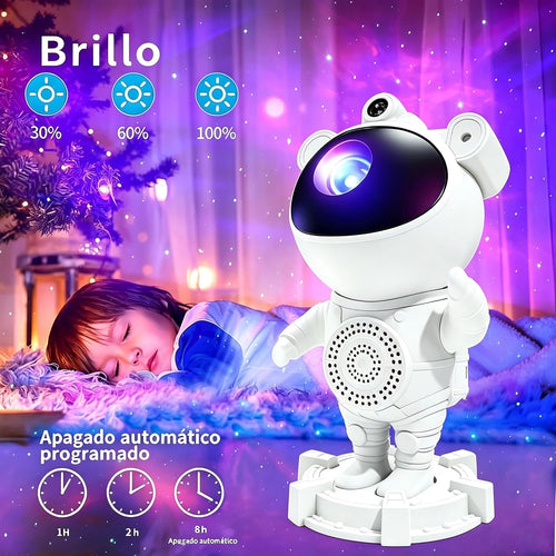 Proyector astronauta con altavoz bluetooth ( dos modelo )