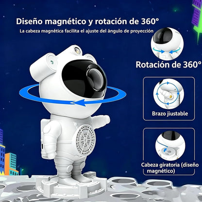 Proyector astronauta con altavoz bluetooth ( dos modelo )